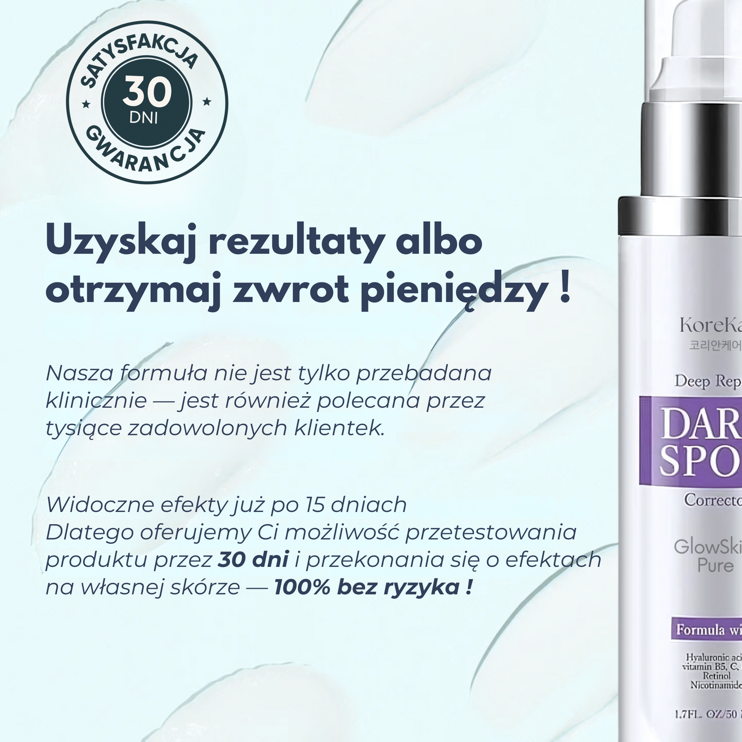 GlowSkin Pure® – Krem Przeciw Przebarwieniom