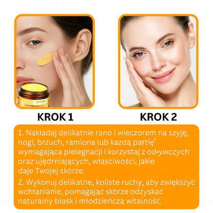 Krem z jadem pszczelim  Gładka i jędrna skóra w 7 dni